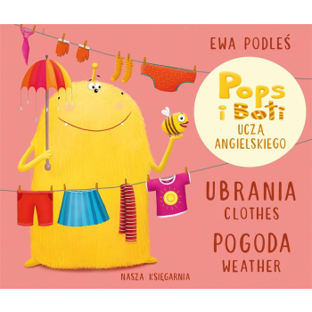 Ubrania i pogoda. Pops i Boti uczą angielskiego